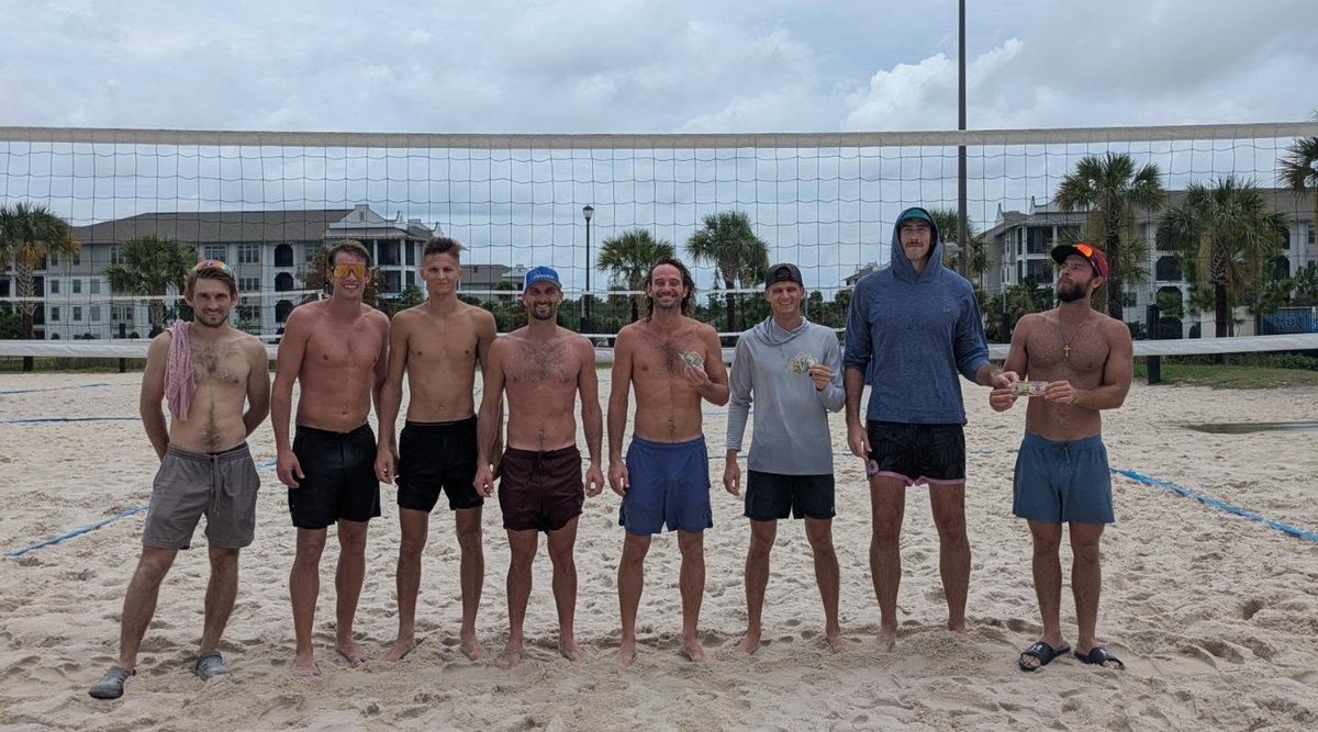 Beach volleyball courts at Waterside Place